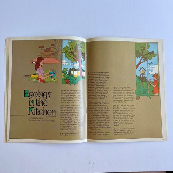 Vintage 1972 Cookbook Festive Foods Paperback with Staple Binding - Picture 7 of 11